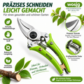 MÜHELOS ÄSTE UND ZWEIGE SCHNEIDEN  Die praktische Gartenschere für Sträucher, Bäume und Obstgehölze.
